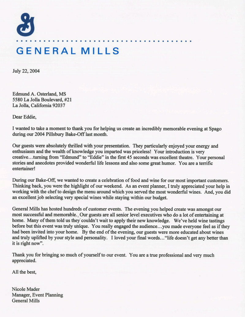 General Mills Testimonial